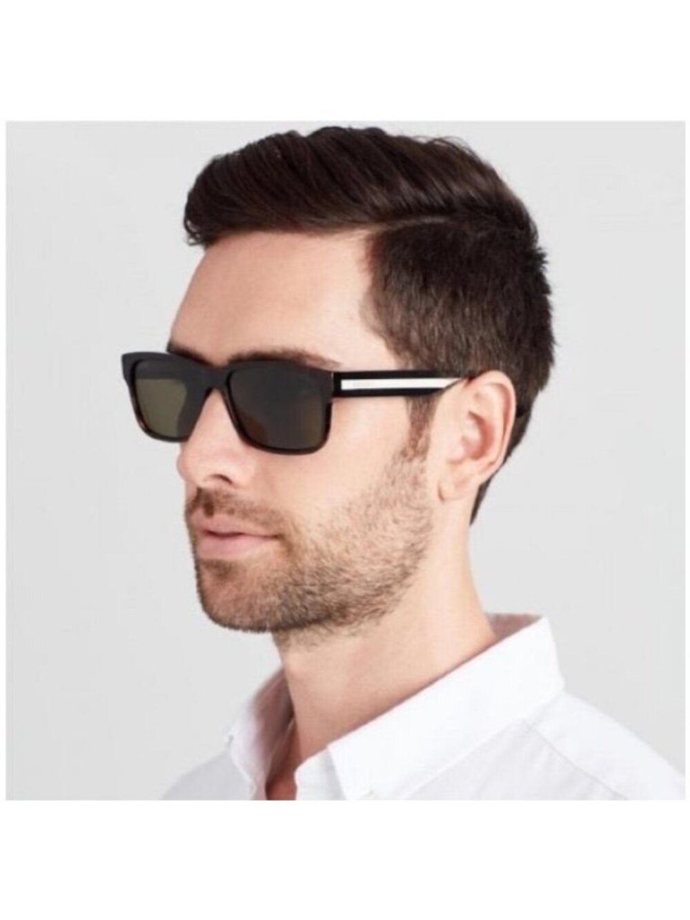 Gucci GG0340S 003 56 Men's Sunglasses New